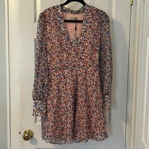 Floral mini dress